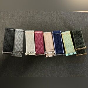Woven Elastic Replacement Watch Bands - Assorted Colors